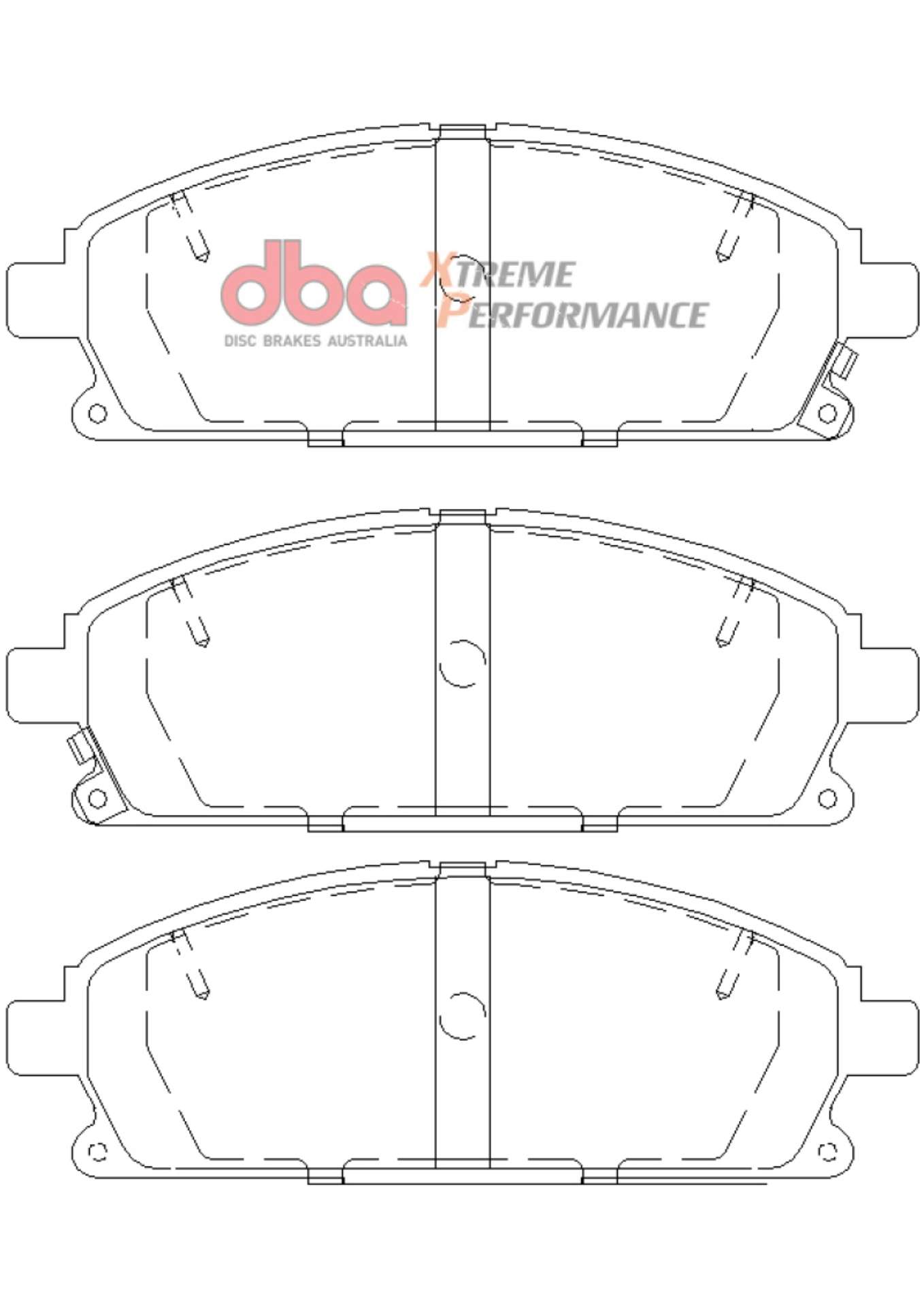 Picture of DBA 96-04 Nissan Pathfinder XP650 Front Brake Pads