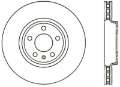 Picture of StopTech 08-11 Audi A5 Quattro w-TRW-Girling Brakes Cryo Sport Slotted & Drilled Front Left Rotor