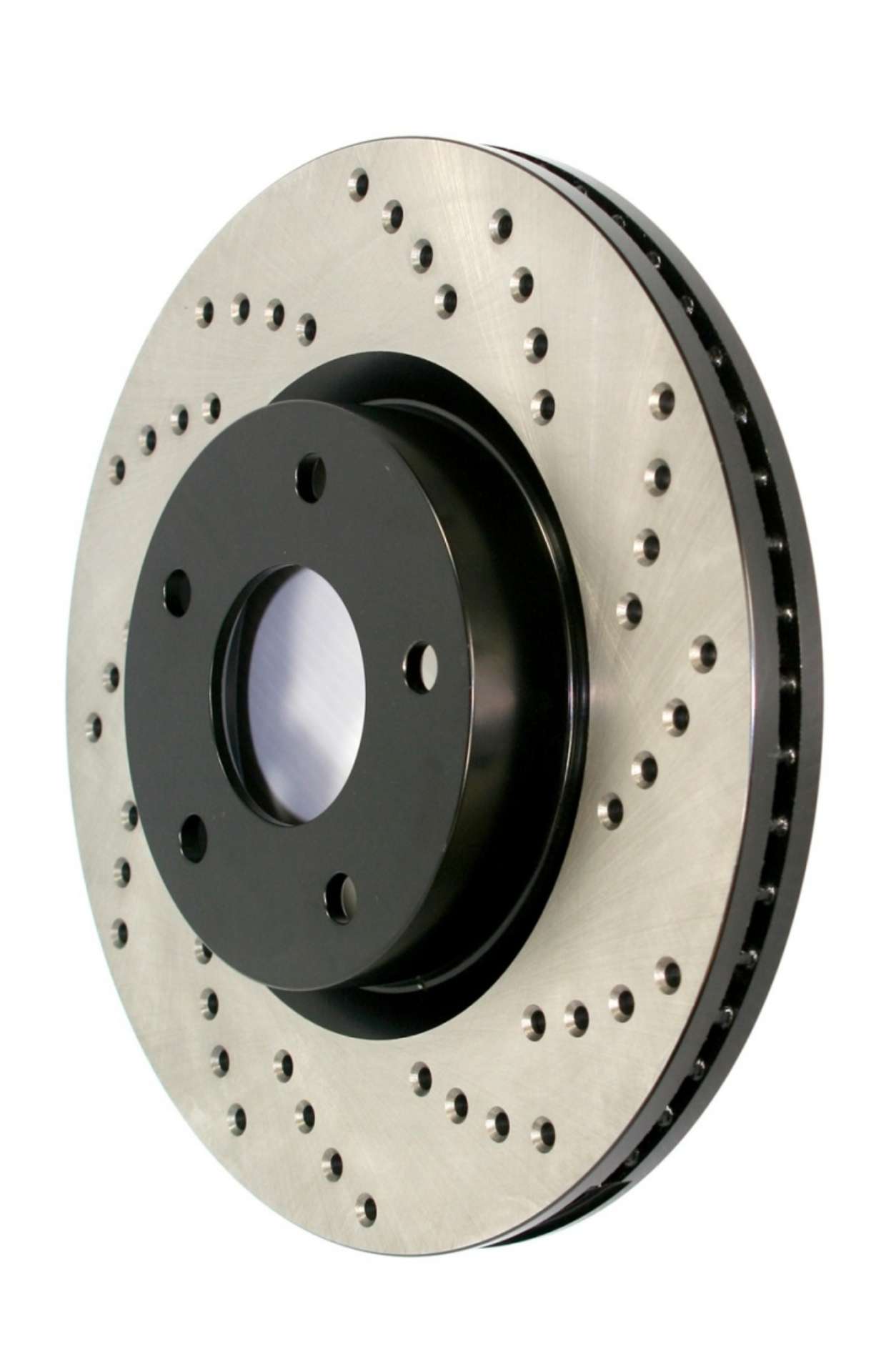 Picture of StopTech 16-17 Volvo XC90 Drilled Right Front Rotor