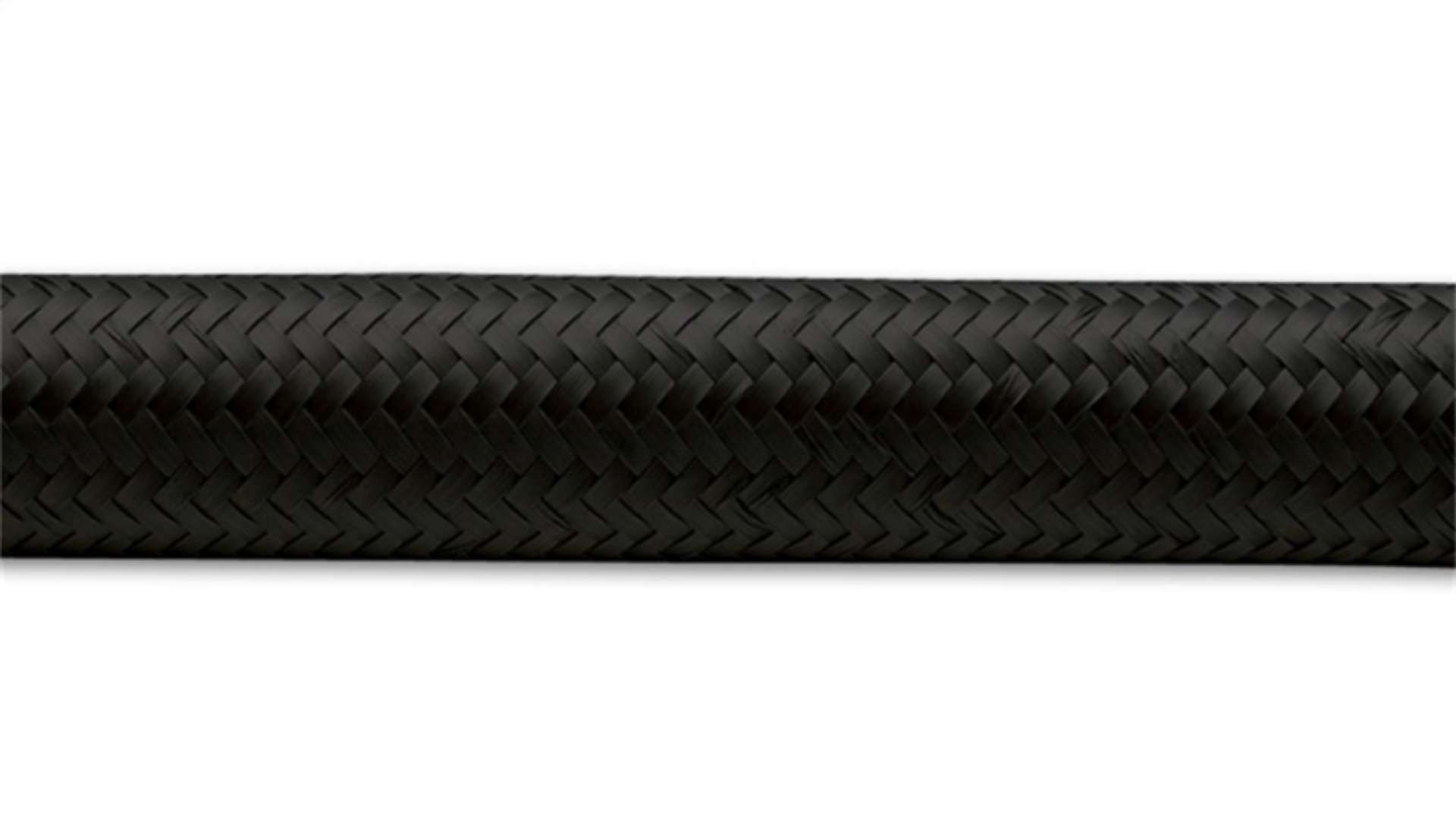 Picture of Vibrant -6 AN Black Nylon Braided Flex Hose 50 foot roll