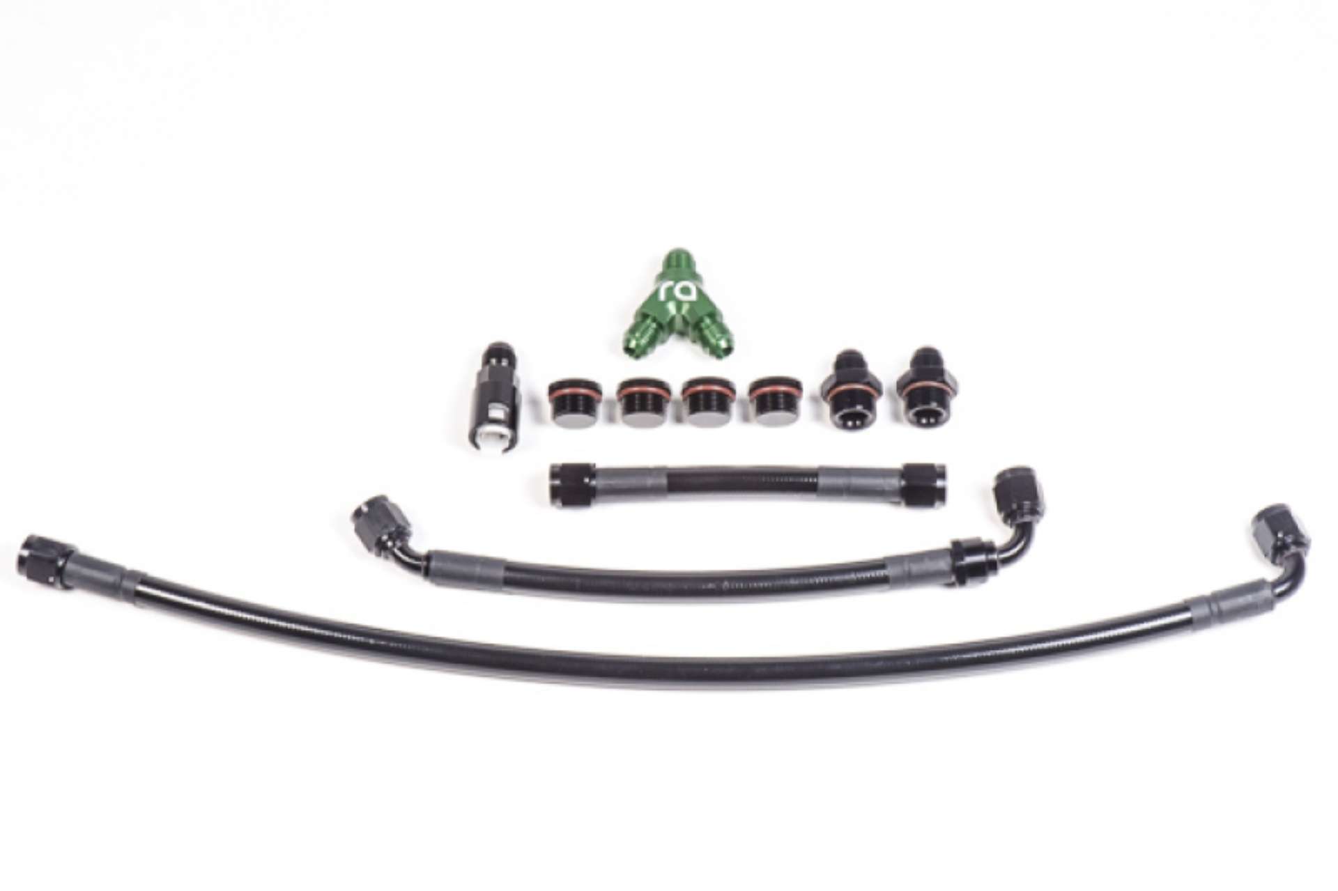 Picture of Radium Engineering 07-14 Mustang GT S197 Fuel Rail Plumbing Kit