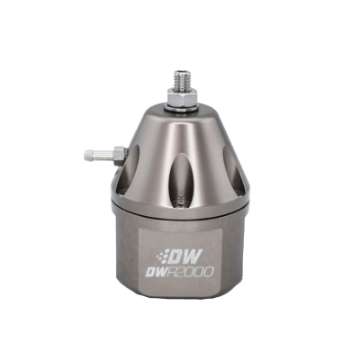 Picture of DeatschWerks DWR2000 Adjustable Fuel Pressure Regulator - Titanium