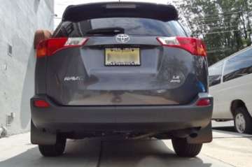 Picture of Rally Armor 16-18 Toyota RAV4 Black UR Mud Flap w- Red Logo