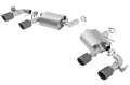 Picture of Borla 2016-2017 Chevrolet Camaro SS AT-MT RWD S-type Exhaust w- Dual Mode Valves - Black CF Tip