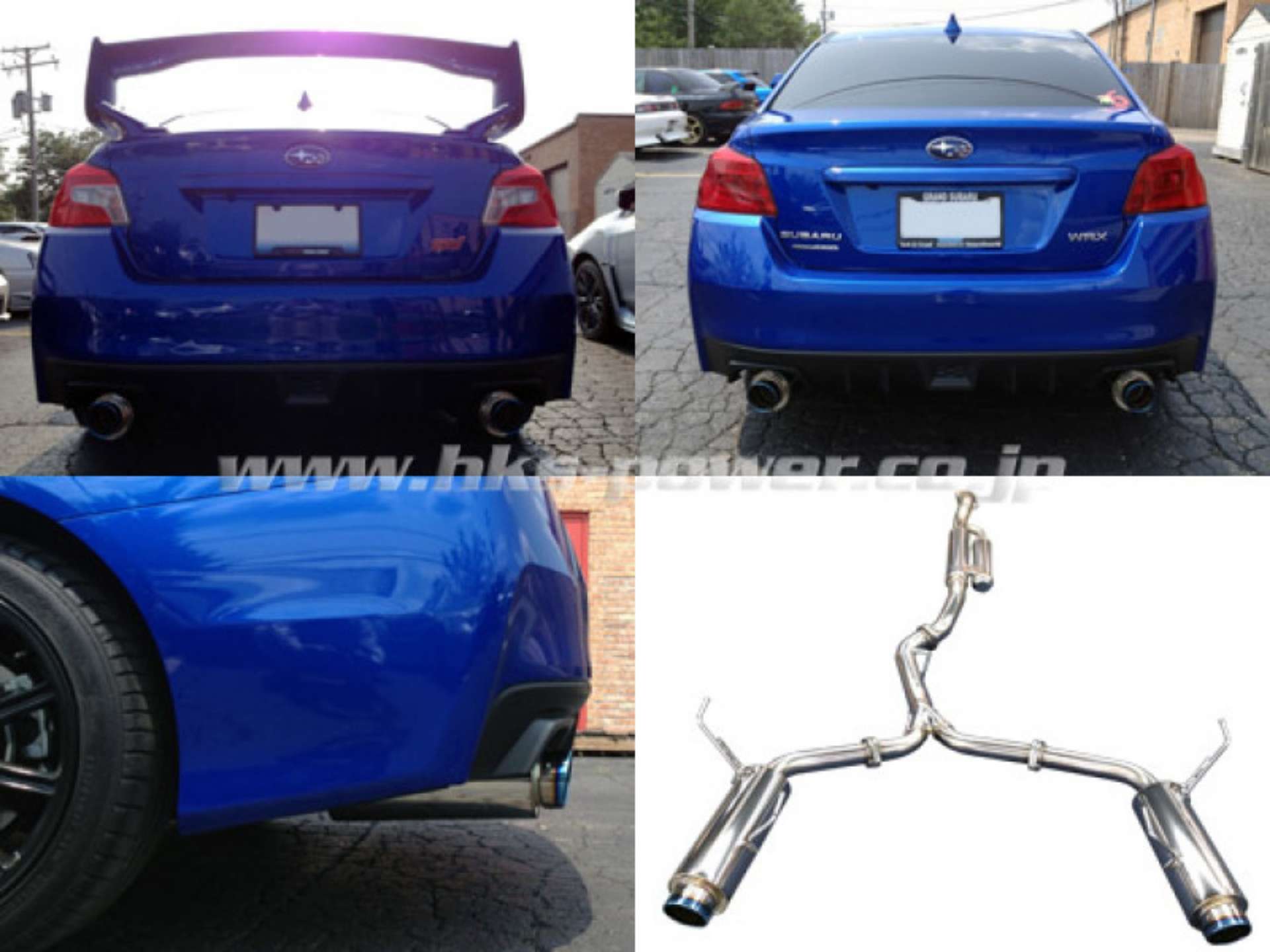 Picture of HKS Hi-Power Muffler WRX STI-WRX 2015 US