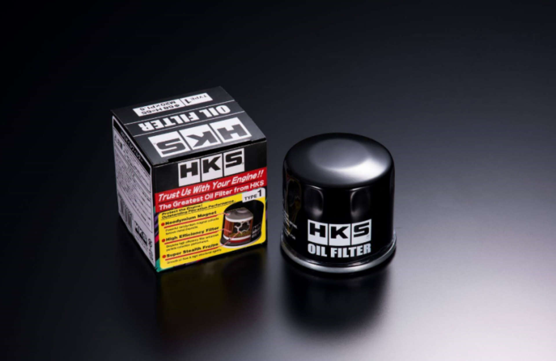 Picture of HKS HKS OIL FILTER 80mm-H70 UNF