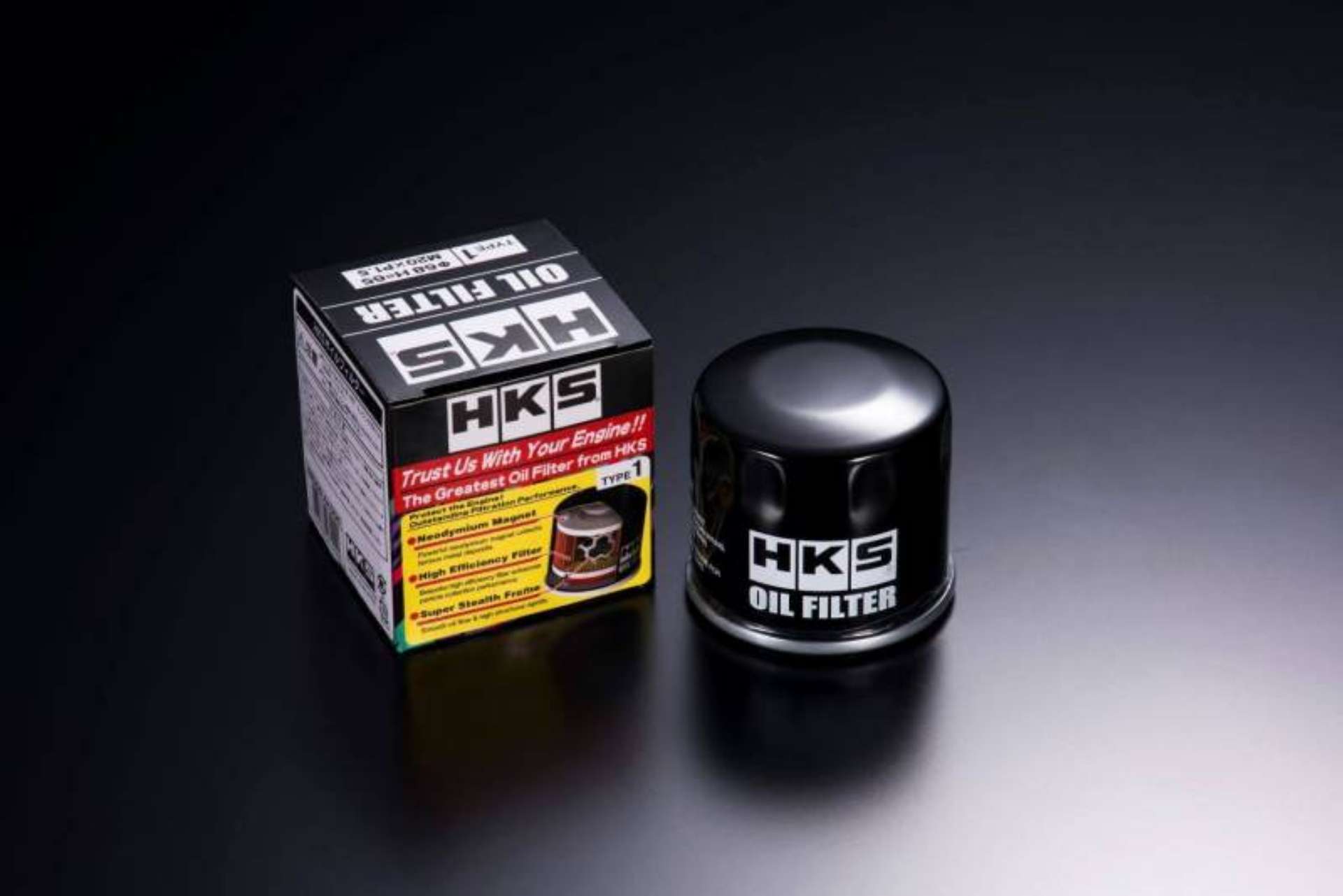 Picture of HKS HKS OIL FILTER 65mm-H50 UNF