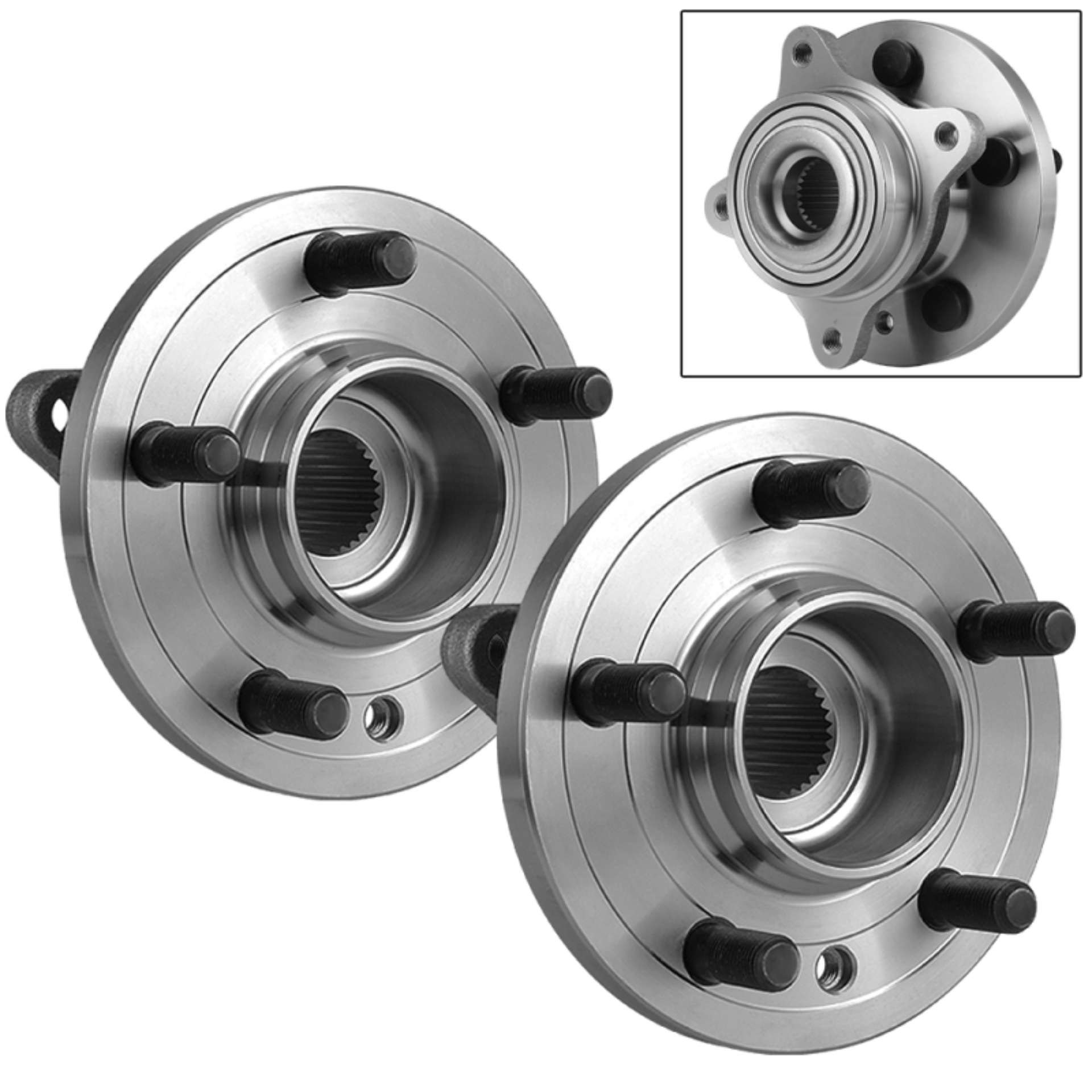 Picture of xTune Wheel Bearing and Hub Land Rover LR3 05-09 - LR4 10-12 - Front Left and Right BH-515067-67