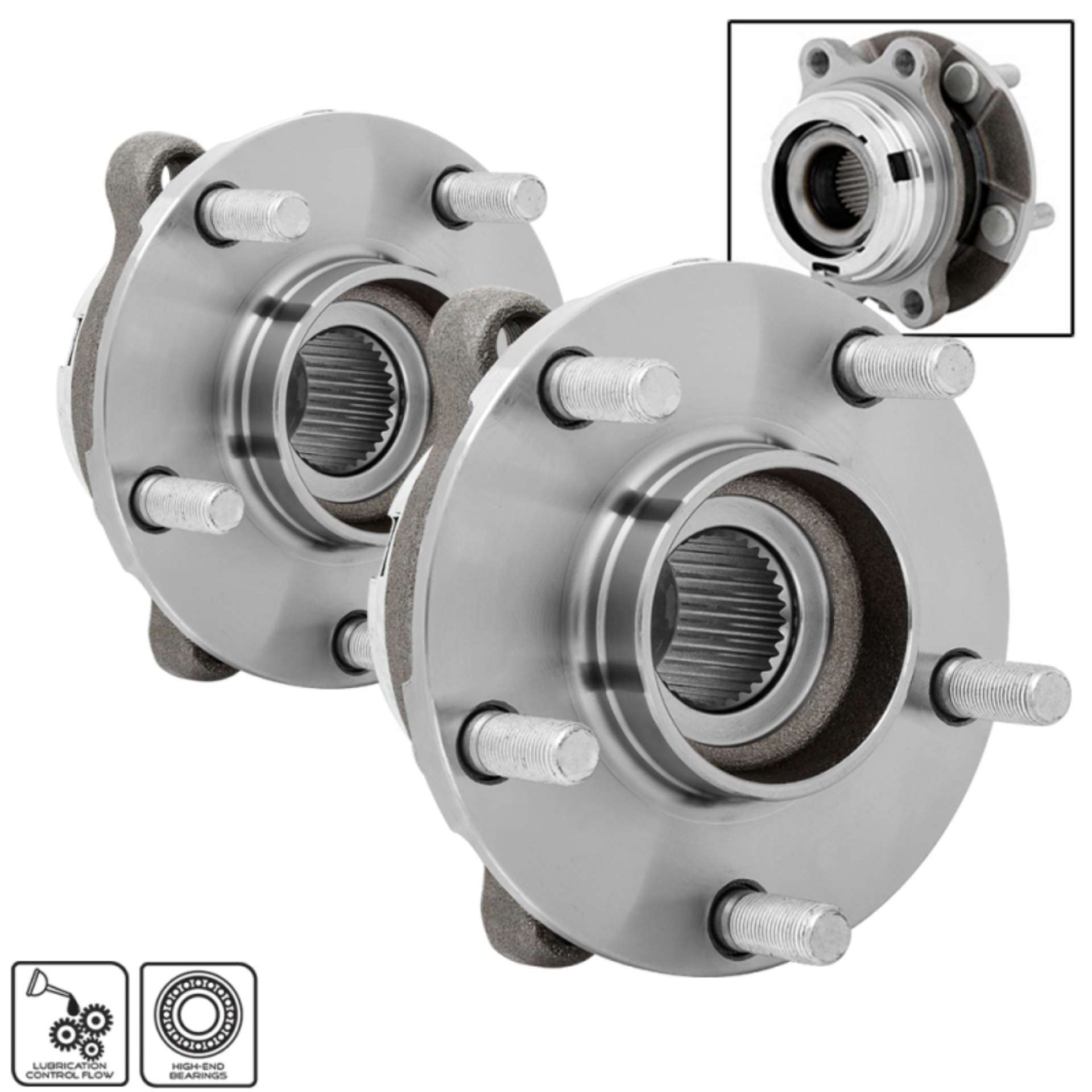 Picture of xTune Wheel Bearing and Hub Nissan Atima 07-12 V6 - QX60 14-15 - Front Left and Right BH-513296-96