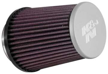 Picture of K&N Universal Rubber Filter 3in Flg 4-1-2inch OD B - 2-1-4inch H - Silver Top