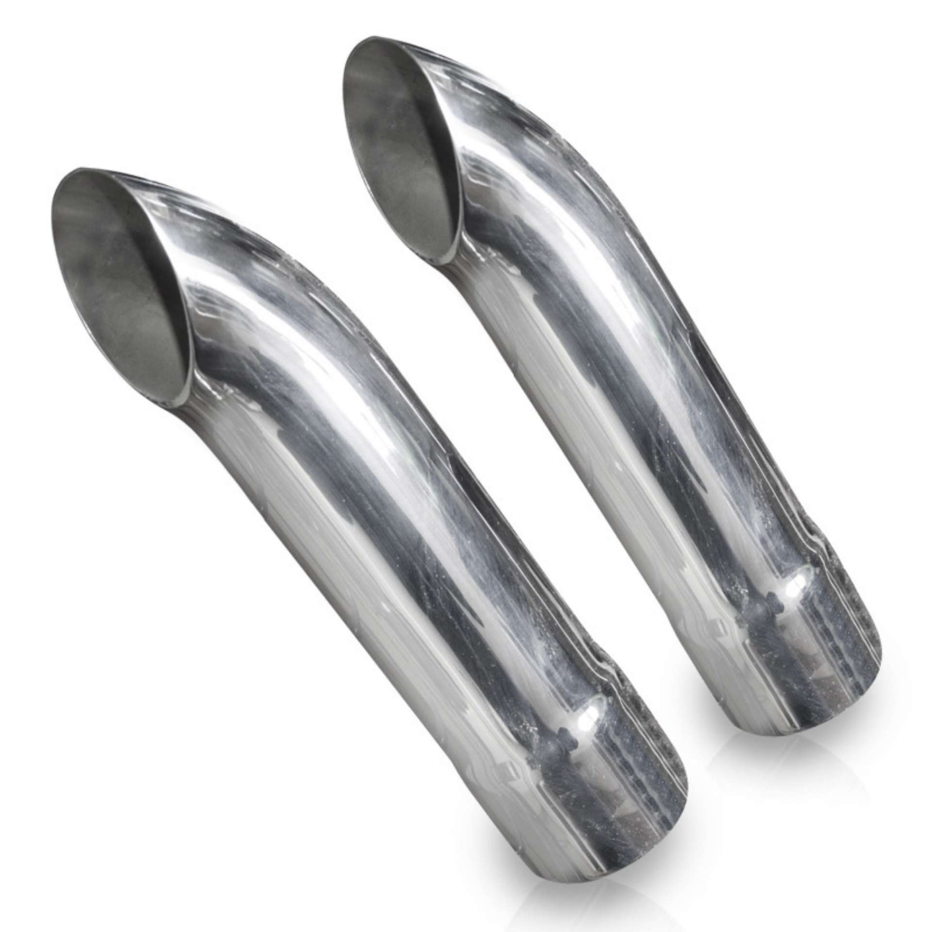 Picture of Stainless Works Short Turn Down Tips- 2in ID Inlet 2in Body