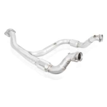 Picture of Stainless Works 2015-16 F150 2-7L Downpipe 3in High-Flow Cats Y-Pipe Factory Connection