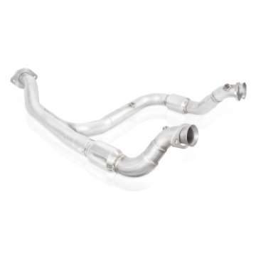 Picture of Stainless Works 15-18 F-150 3-5L Downpipe 3in High-Flow Cats Y-Pipe Factory Connection