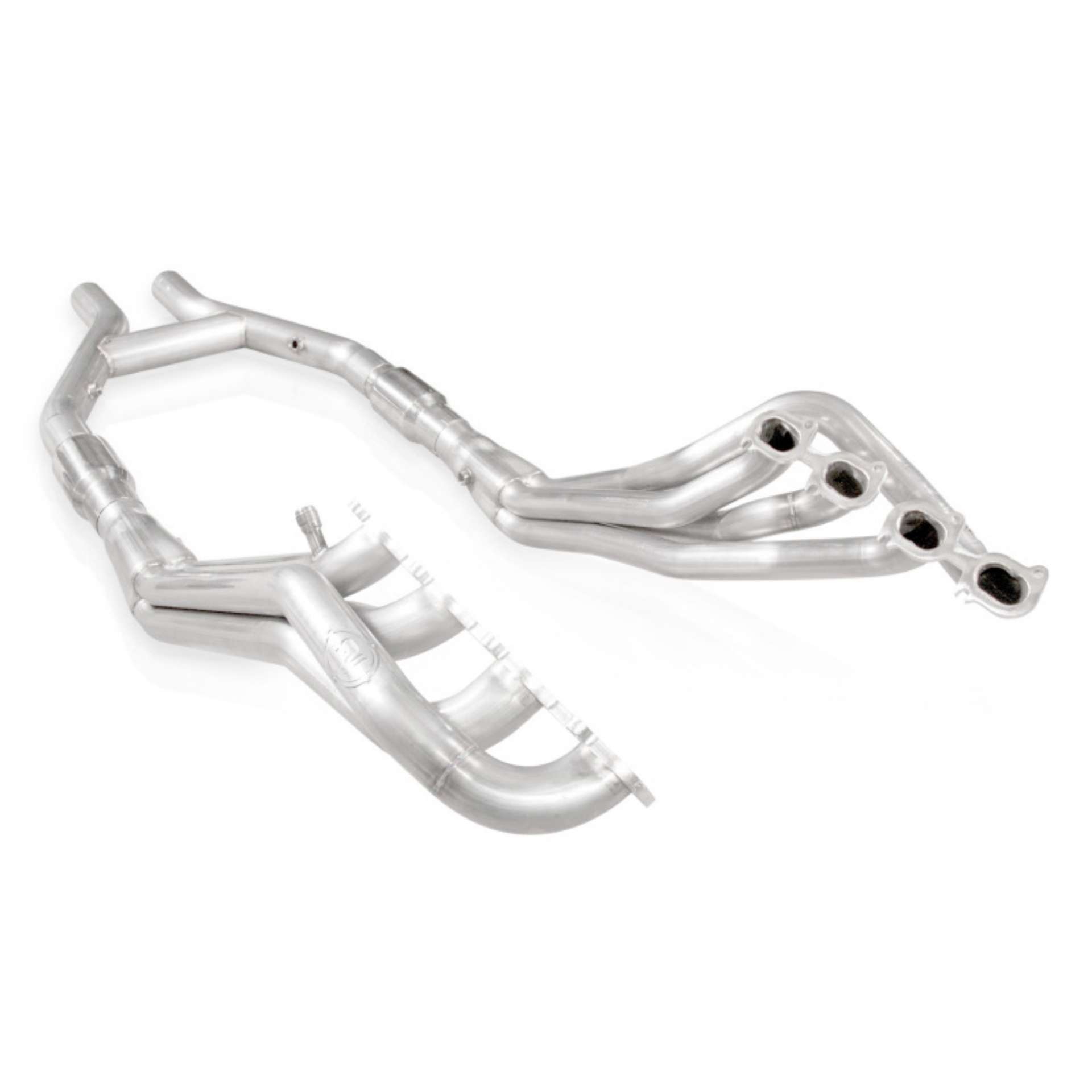 Picture of Stainless Works 2007-14 Shelby GT500 Headers 1-7-8in Primaries High-Flow Cats H-Pipe