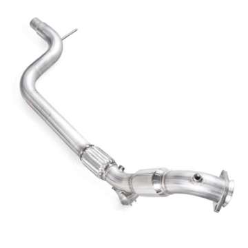 Picture of Stainless Works 2015-16 Mustang Downpipe 3in High-Flow Cats Factory Connection