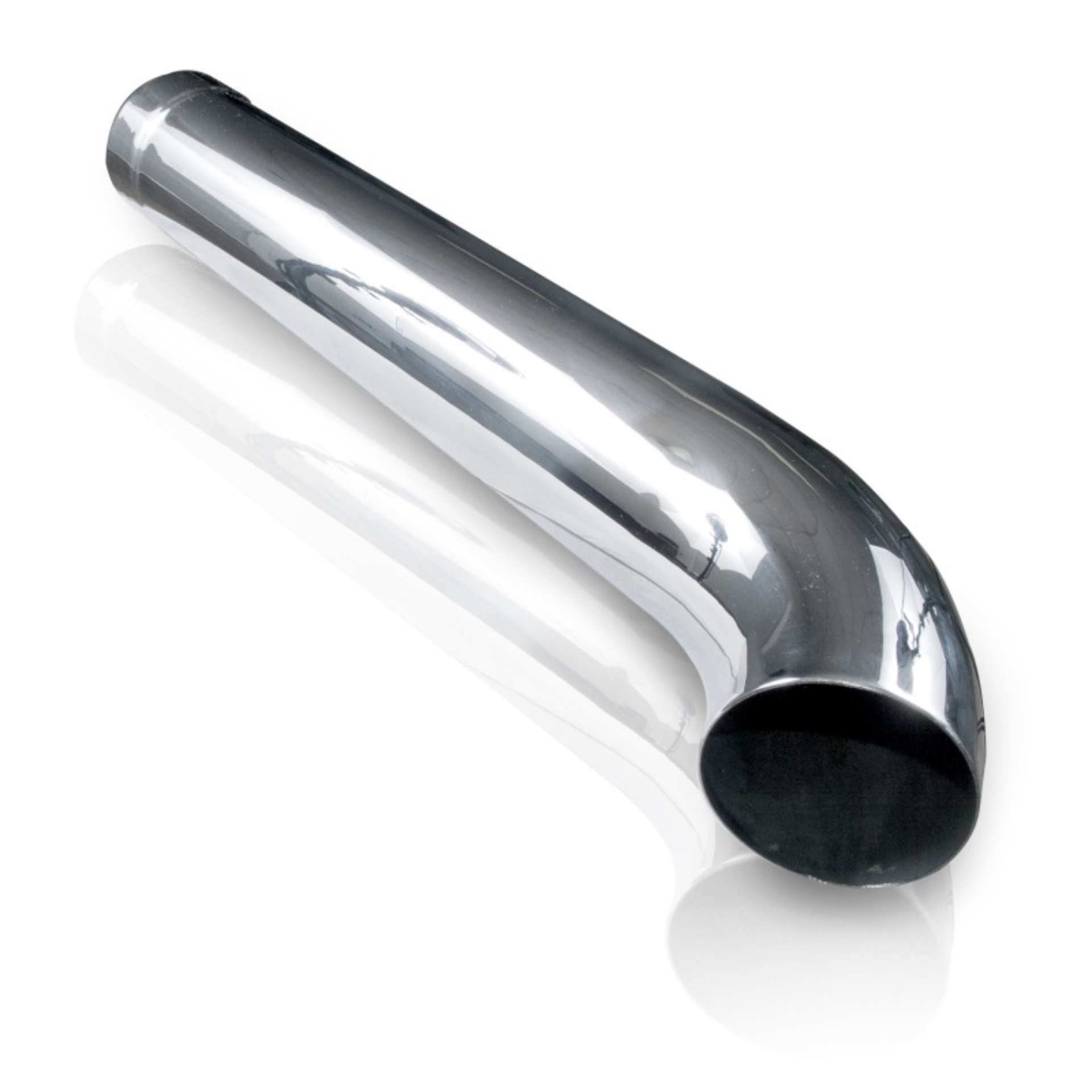 Picture of Stainless Works 2-25in ID INLET RAT TRAP MUFFLER