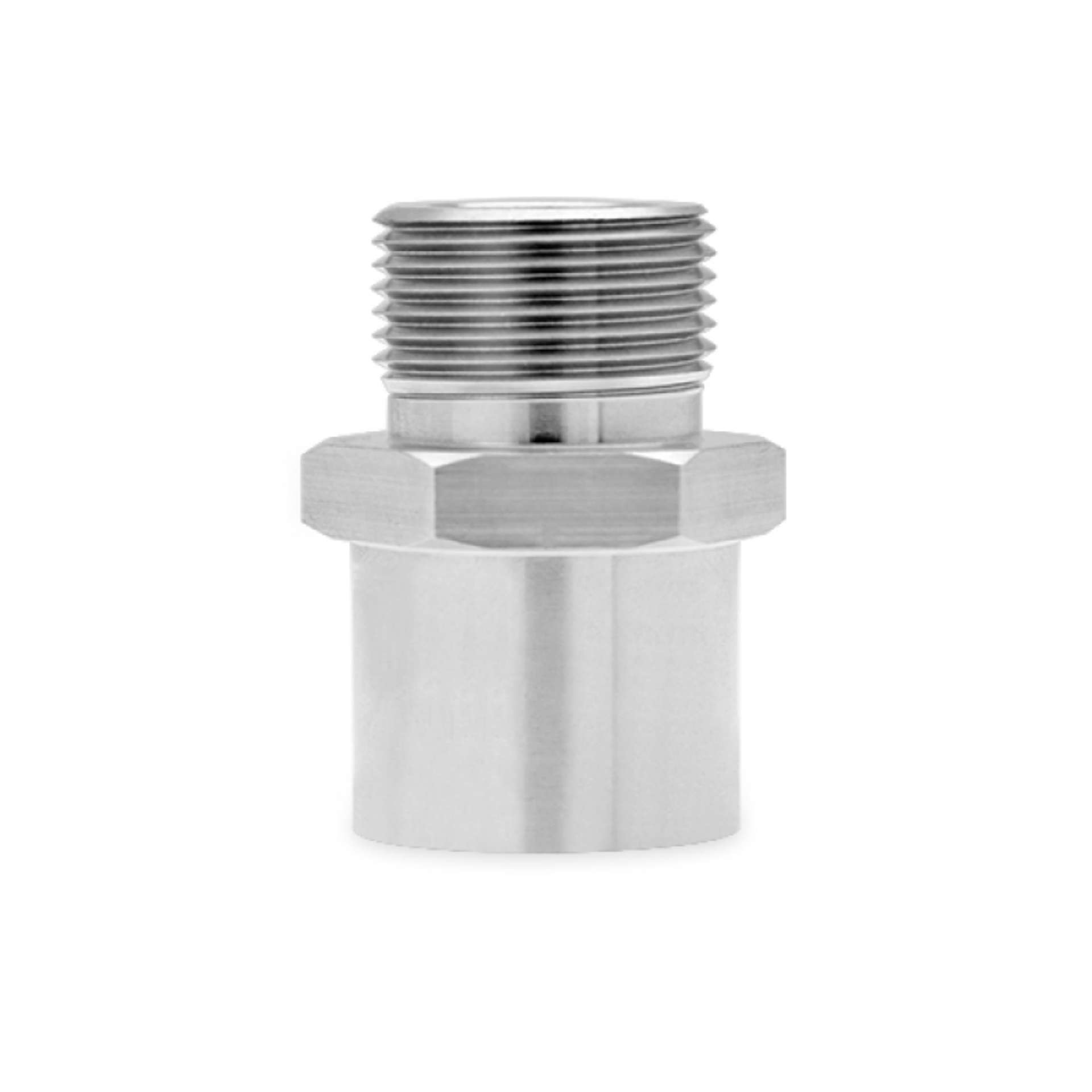 Picture of Mishimoto Stainless Steel Sandwich Plate Adapter, M22