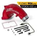 Picture of Banks Power 07-5-17 Ram 2500-3500 6-7L Diesel Monster-Ram Intake System w- Fuel Line 3-5in Red