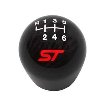 Picture of Ford Racing Focus ST Black Carbon Fiber Shift Knob 6 Speed