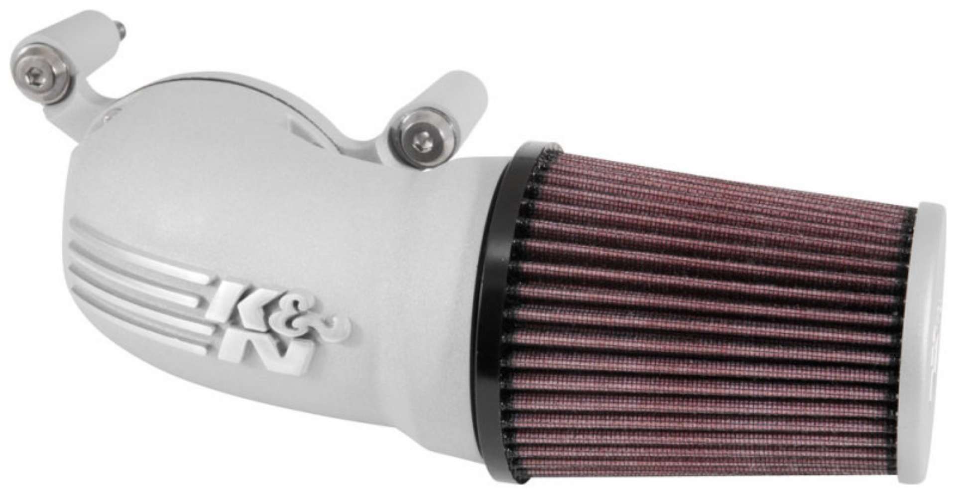 Picture of K&N 08-17 Harley-Davidson Touring Models Performance Air Intake System - Silver