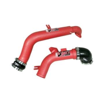 Picture of Injen 11-14 Nissan Juke 1-6L Nismo Turbo Upper Intercooler Piping Kit - Wrinkle Red