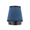 Picture of Injen NanoWeb Dry Air Filter 4-0 Flange w-ShurLok - 5-63 Base OD -6-0 Tall -4-0 Top w-Barb Fitting