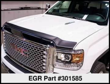 Picture of EGR 14+ GMC Sierra Superguard Hood Shield - Matte 301585