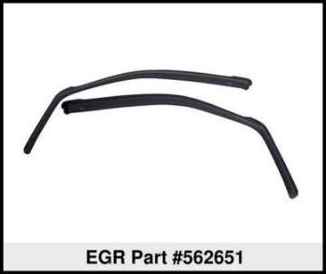 Picture of EGR 09+ Dodge Ram Pickup Regular Cab In-Channel Window Visors - Set of 2 562651