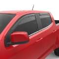 Picture of EGR 15 Chevy Colorado-GMC Canyon Crew Cab In-Channel Window Visors - Set of 4 - Matte 571395