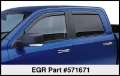 Picture of EGR 14+ Chev Silverado-GMC Sierra Double Cab In-Channel Window Visors - Set of 4 571671