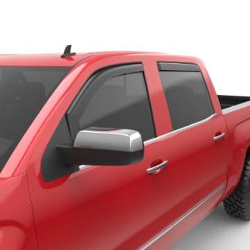 Picture of EGR 14+ Chev Silverado-GMC Sierra Dbl Cab In-Channel Window Visors - Set of 4 - Matte 571675