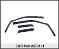 Picture of EGR 00+ Ford Excursion In-Channel Window Visors - Set of 4 573151