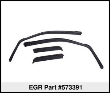 Picture of EGR 09+ Ford F-S Pickup Crew Cab In-Channel Window Visors - Set of 4 573391