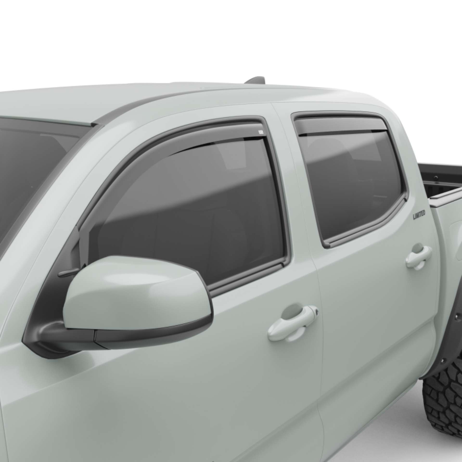 Picture of EGR 2016-2017 Toyota Tacoma In-Channel Window Visors - Smoked 575081