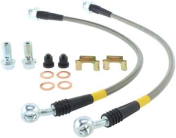 Picture of StopTech 06-09 Pontiac Solstice Stainless Steel Rear Brake Line Kit