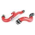 Picture of Injen 15-19 Ford Mustang 2-3L EcoBoost Aluminum Intercooler Piping Kit - Wrinkle Red