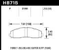 Picture of Hawk 15-17 Ford F-250-350 LTS Street Rear Brake Pads