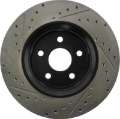 Picture of StopTech 11-12 Dodge Durango Sport Drilled & Slotted Front Driver-Side Brake Rotor