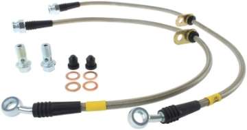 Picture of StopTech 02-05 Honda Civic Stainless Steel Front Brake Line Kit