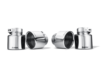 Picture of Akrapovic 09-14 BMW X5M E70 Tail Pipe Set Titanium