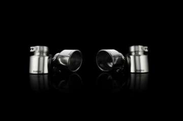 Picture of Akrapovic 09-14 BMW X5M E70 Tail Pipe Set Titanium