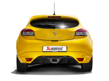 Picture of Akrapovic 10-16 Renault Megane Coupe RS Evolution Line Cat Back Titanium w- Carbon Tips