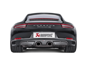 Picture of Akrapovic 16-17 Porsche 911 Carrera S-4-4S-GTS 991-2 Slip-On Line Titanium w- Titanium Tips