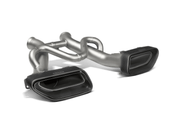 Picture of Akrapovic 14-17 McLaren 650S-650S Spyder Slip-On Line Titanium w- Carbon Tips