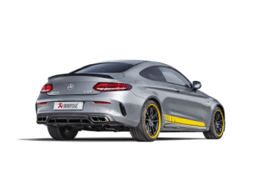 Picture of Akrapovic 16-17 AMG C63 Coupe Evolution Line Cat Back Titanium w- Carbon Tips Req- Link Pipe