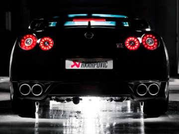 Picture of Akrapovic 08-17 Nissan GT-R Slip-On Line Titanium Req- Tips