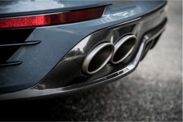 Picture of Akrapovic 16-17 Porsche 911 Turbo-Turbo S 991-2 Rear Carbon Fiber Diffuser - Matte