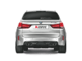 Picture of Akrapovic 15-17 BMW X5M F85 Rear Carbon Fiber Diffuser - Matte