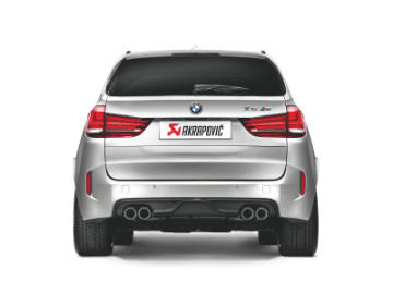 Picture of Akrapovic 15-17 BMW X5M F85 Rear Carbon Fiber Diffuser - Matte