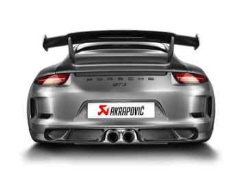 Picture of Akrapovic 14-17 Porsche 911 GT3 991 Rear Carbon Fiber Diffuser - Matte